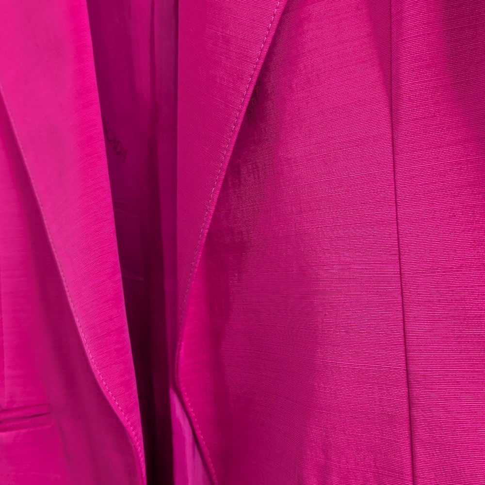 Escada Margaretha Ley Vintage Designer Barbie Pink Fuchsia Blazer 34 - Picture 5 of 10
